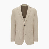 Silk Cotton Bath Blazer