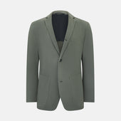 Sage Silk & Cotton Bath Blazer