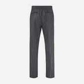 Pinstripe Henry Trousers