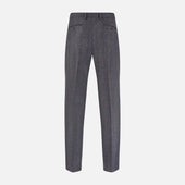 And Purple Check Rupert Trousers