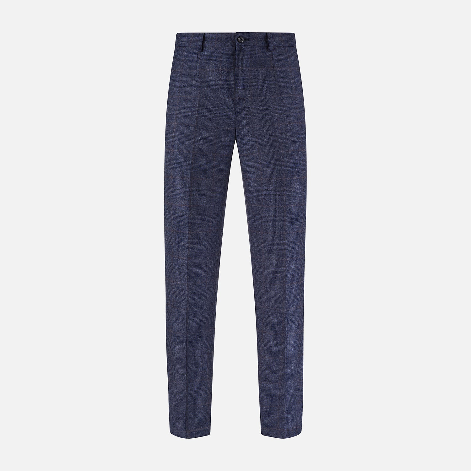 And Brown Check Rupert Trousers