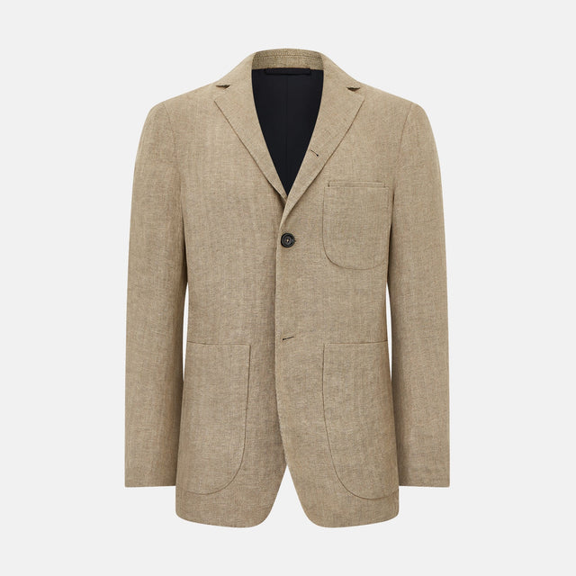 Sand Linen Amberley Blazer