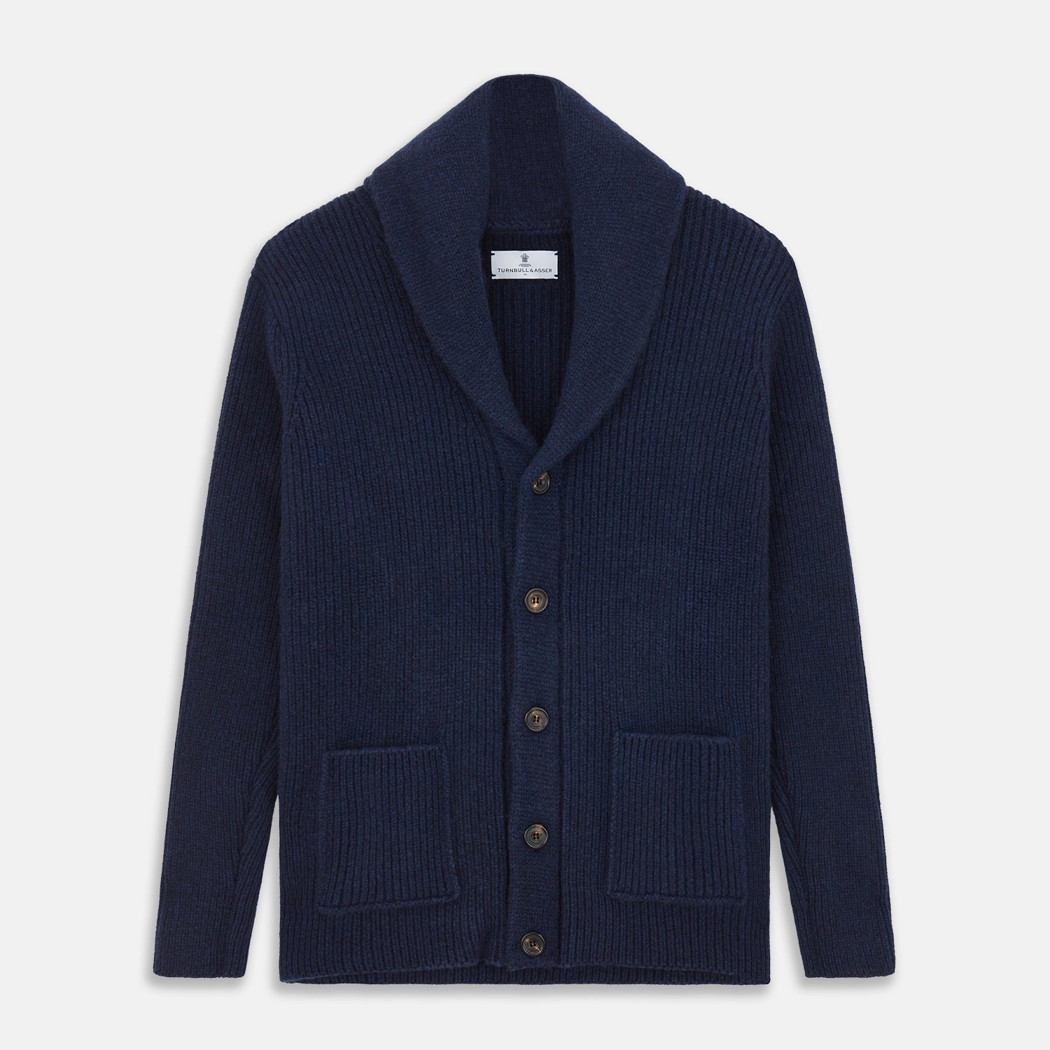 Shawl Collar Cashmere Cardigan