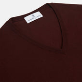 V Neck Merino Wool Jumper