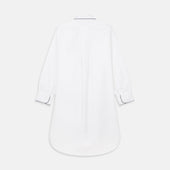 Piped Cotton Nightshirt