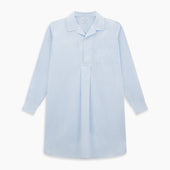 Pale Fine Micro Check Nightshirt