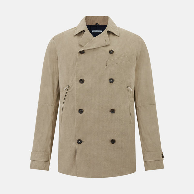 Sand Short Albert Trench Coat