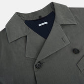 Shadow Grey Short Albert Trench Coat