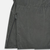 Shadow Grey Short Albert Trench Coat