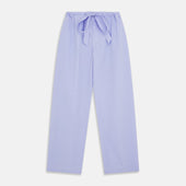 Fine Check Piped Sea Island Quality Cotton Pyjama Set
