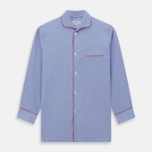 Piped End On End Cotton Pyjama Set