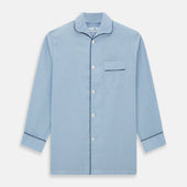 Piped Cotton Cashmere Pyjama Set