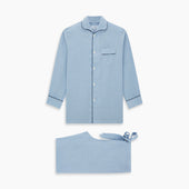 Piped Cotton Cashmere Pyjama Set