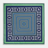 Oxford Dots And Paisley Silk Pocket Square