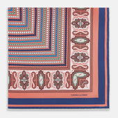 Dots And Paisley Silk Pocket Square