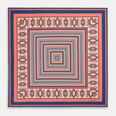 Dots And Paisley Silk Pocket Square