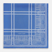 Avio Paisley Bandana Patterned Silk Pocket Square