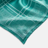 Paisley Bandana Patterned Silk Pocket Square