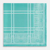 Paisley Bandana Patterned Silk Pocket Square