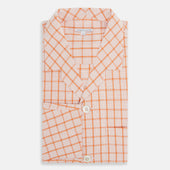 Graph Overlay Check Pyjama Shirt