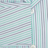 Green And Shadow Pinstripe Pyjama Shirt