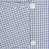 Shadow Check Pyjama Shirt