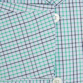 Green And Shadow Check Pyjama Shirt