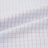 Red Multi Graph Check Pyjama Shirt