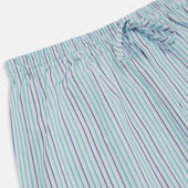 Green And Shadow Pinstripe Pyjama Trousers