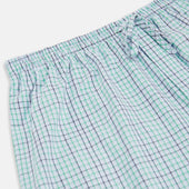 Green And Shadow Check Pyjama Trousers