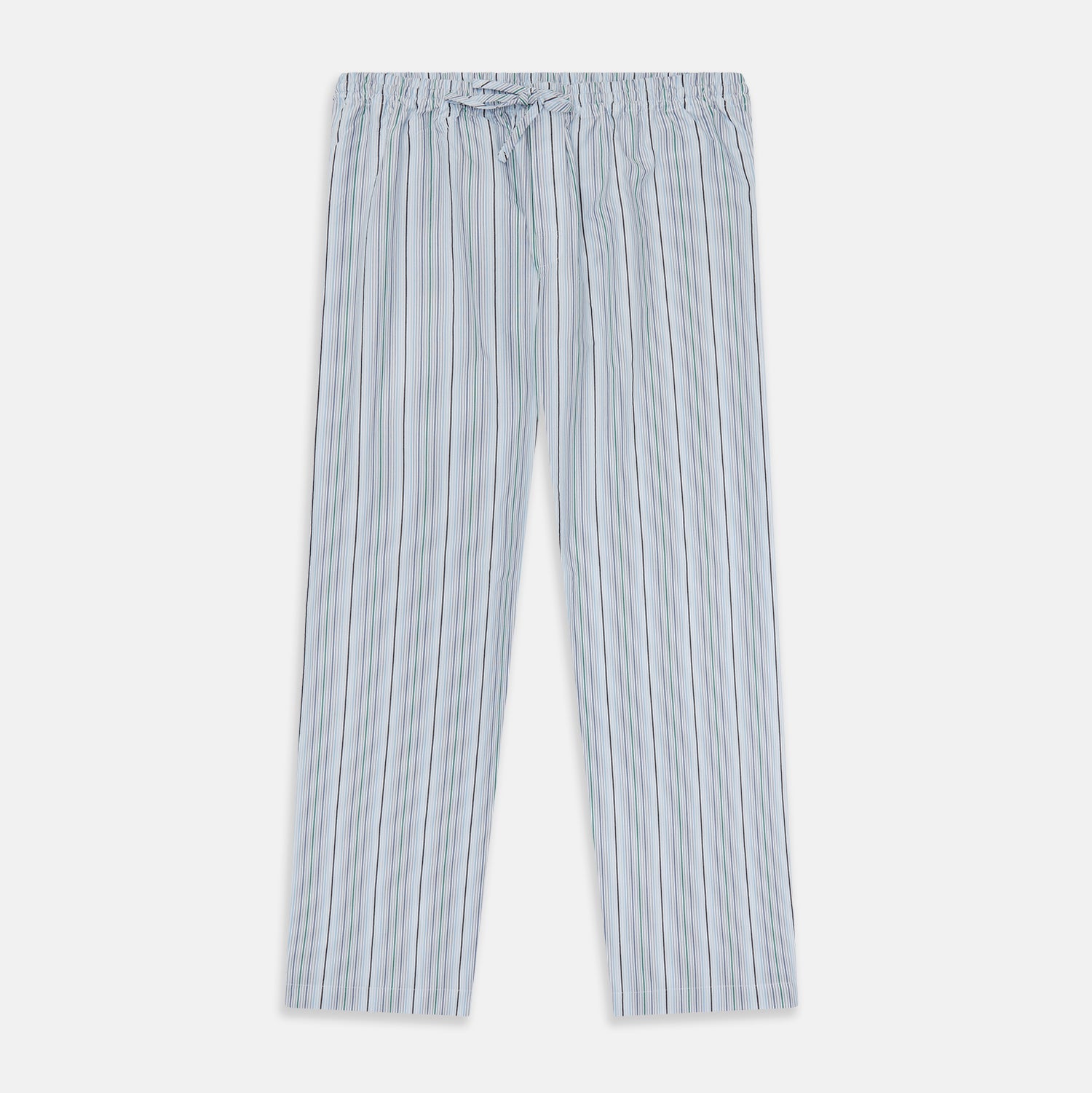 And Green Multi Track Stripe Pyjama Trousers