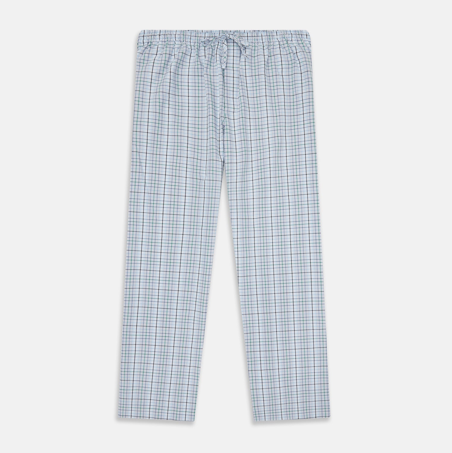 And Green Multi Track Check Pyjama Trousers