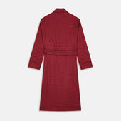 Spot Silk Gown