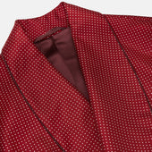 Spot Silk Gown