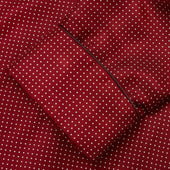 Spot Silk Gown