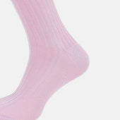Pink Mid Length Socks