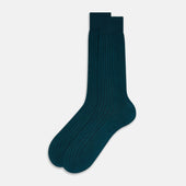 Green Mid Length Socks