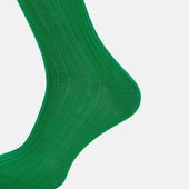 Grass Green Mid Length Socks