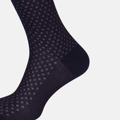 Midnight Motif Long Socks