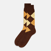 Coffee Check Mid Length Socks