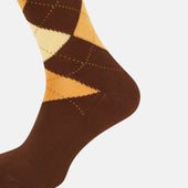Coffee Check Mid Length Socks