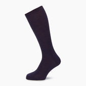 Purple Mid Length Merino Socks
