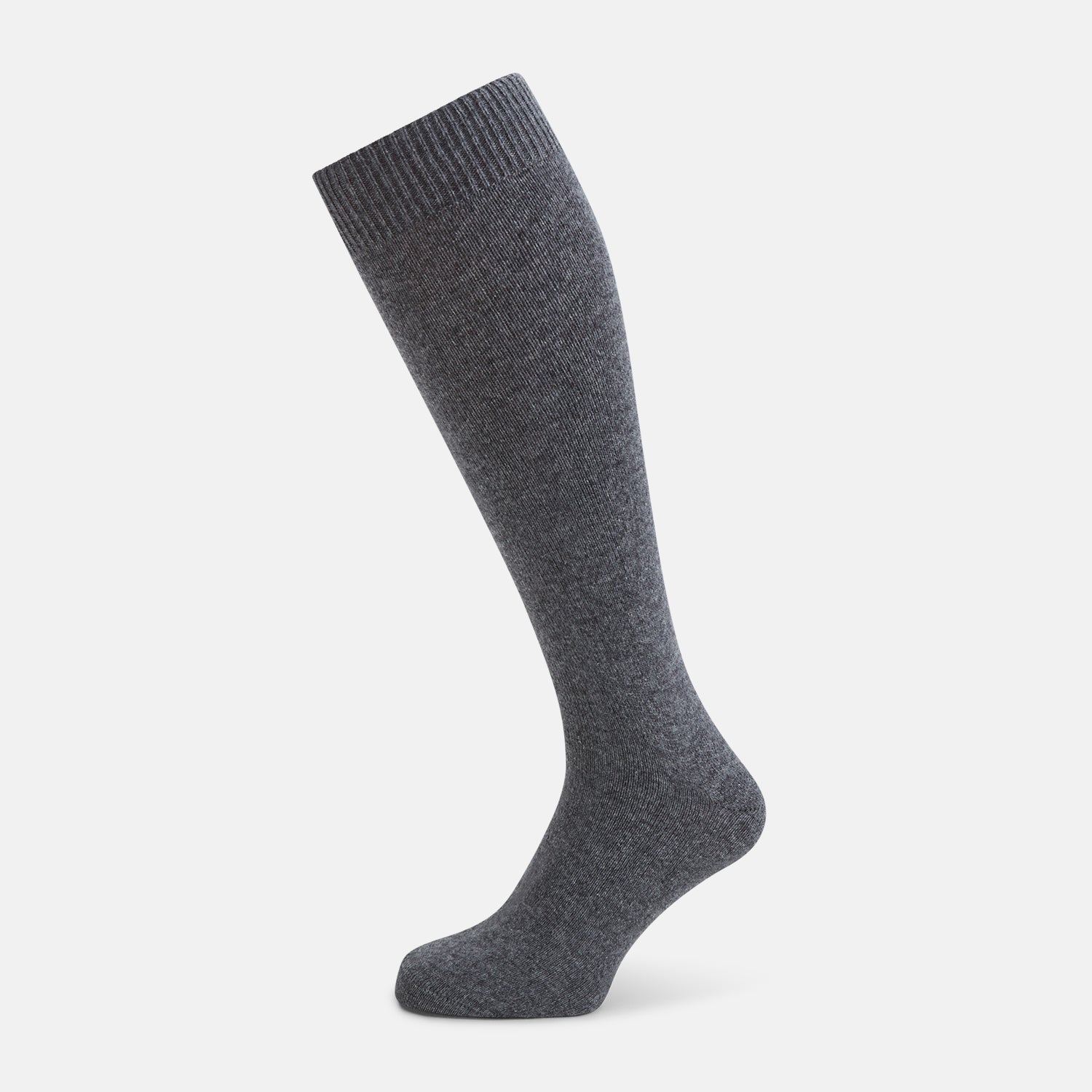 Melange Cashmere Long Socks