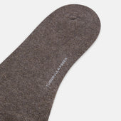Pine Cone Cashmere Mid Length Socks