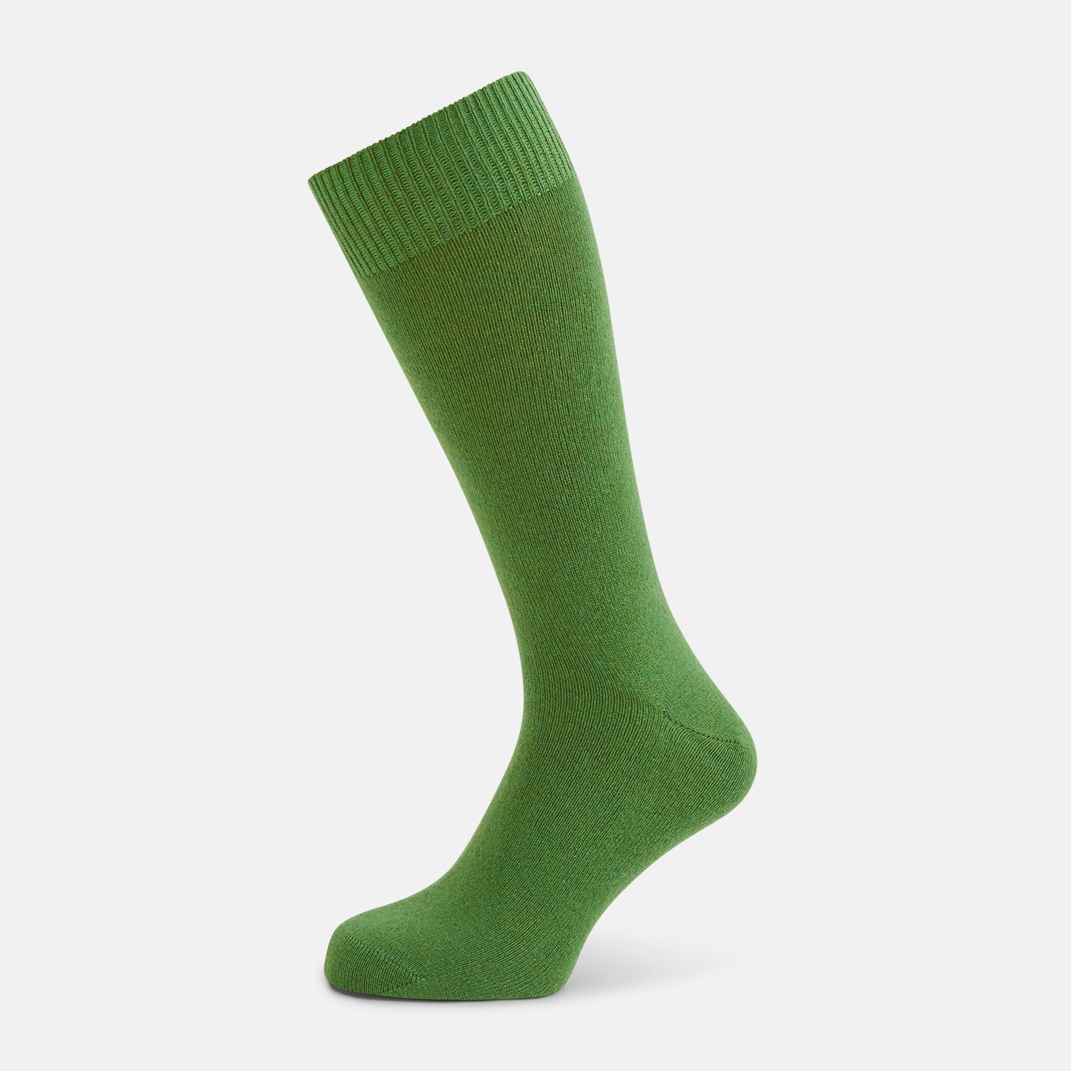 Fern Cashmere Mid Length Socks