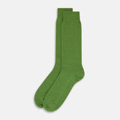 Fern Cashmere Mid Length Socks