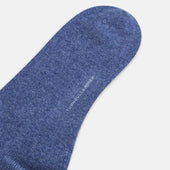 Azzurro Melange Cashmere Length Socks