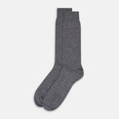 Melange Cashmere Mid Length Socks