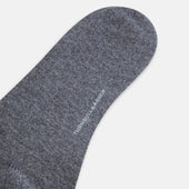 Melange Cashmere Mid Length Socks