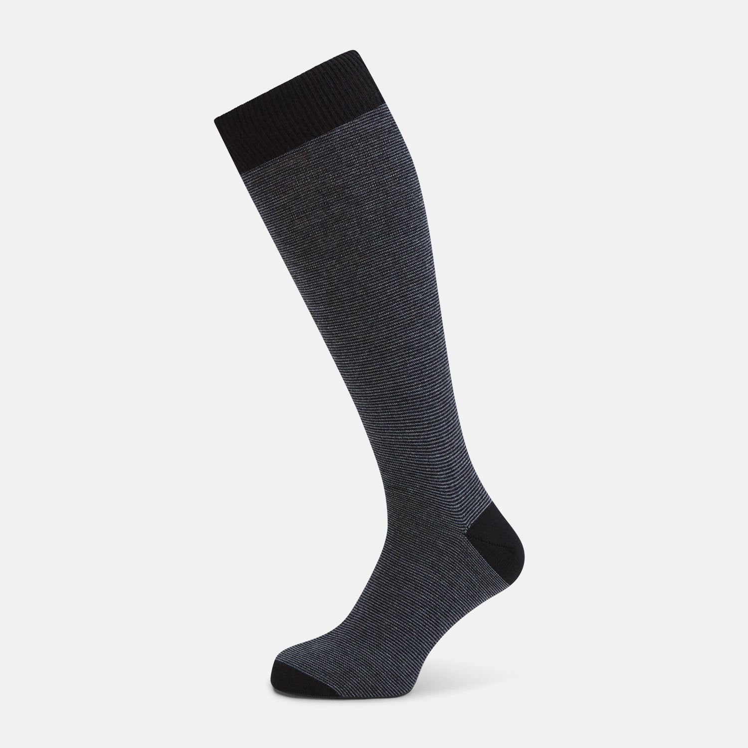 And Grey Wool Long Socks
